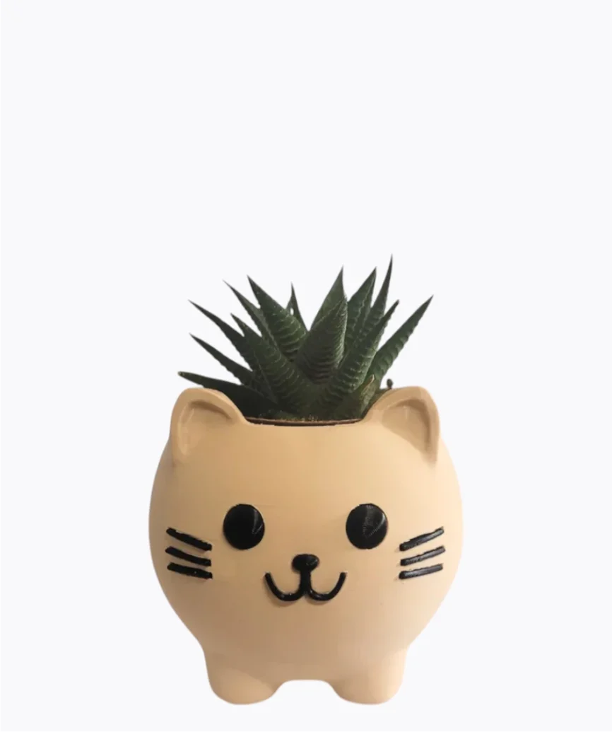 3D Γλαστράκι Γάτα 3D Γλαστράκι Γάτα