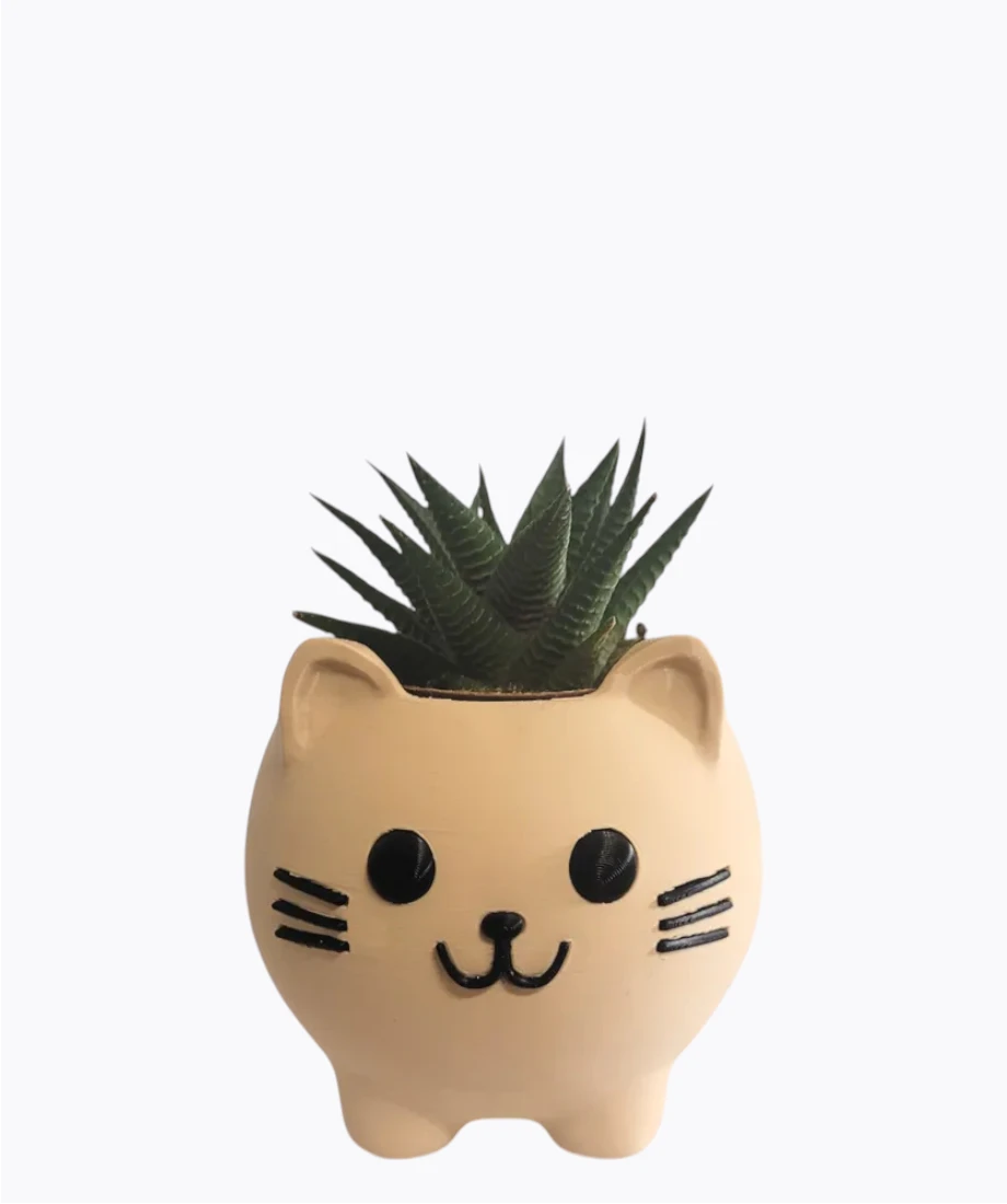 3D Γλαστράκι Γάτα 3D Γλαστράκι Γάτα