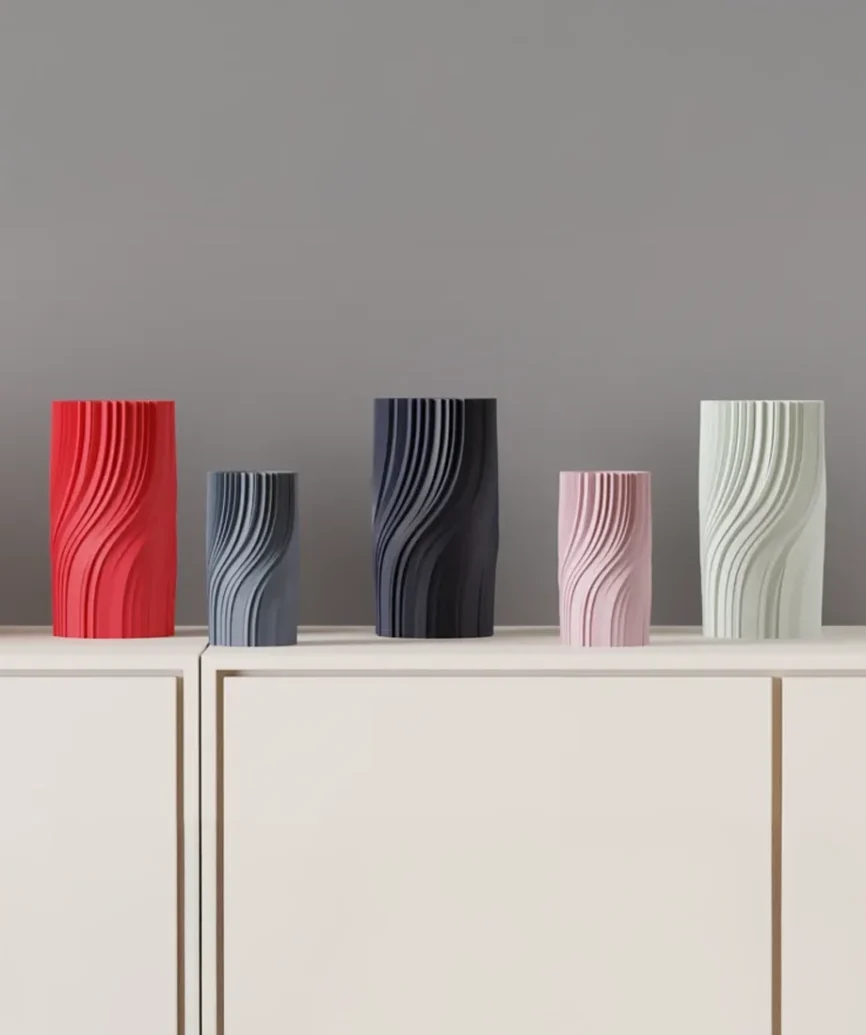 Μοντέρνο Στριφτό Βάζο Μοντέρνο Στριφτό Βάζο