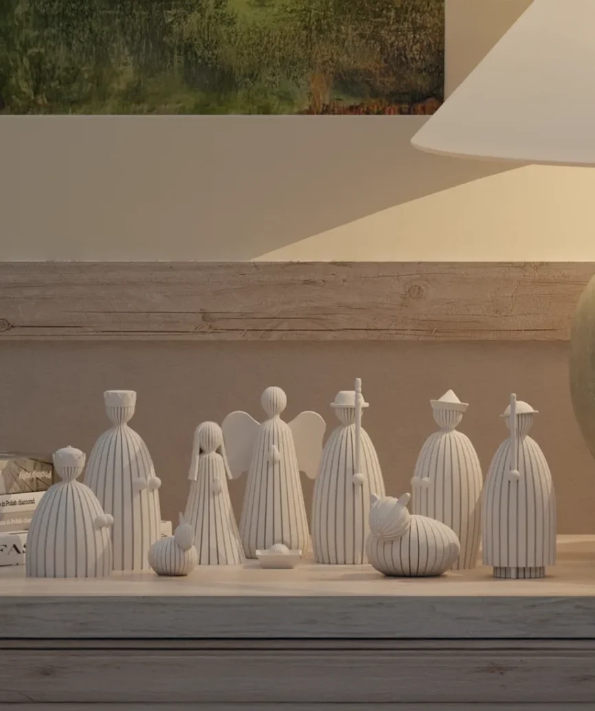 3D Minimal Φάτνη Χριστουγέννων 3D Minimal Φάτνη Χριστουγέννων