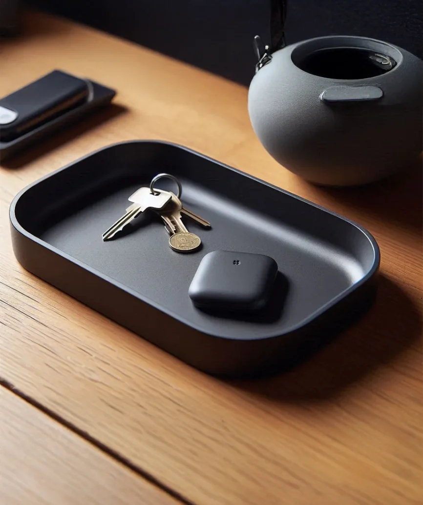 Modern Rectangular Key Tray – Μοντέρνος Δίσκος Οργάνωσης Κλειδιών