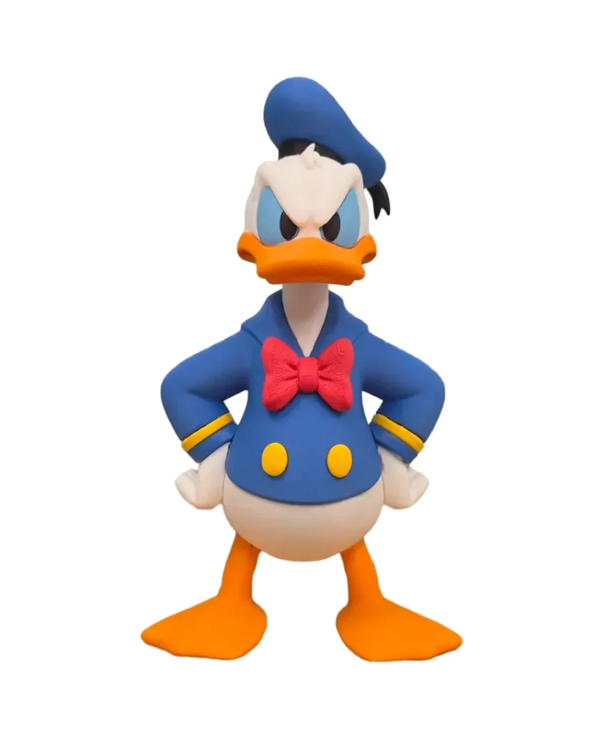 3D Printed Fan Art Φιγούρα Donald Duck