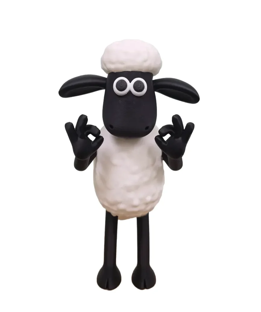 3D Printed Fan Art Φιγούρα Shaun the Sheep
