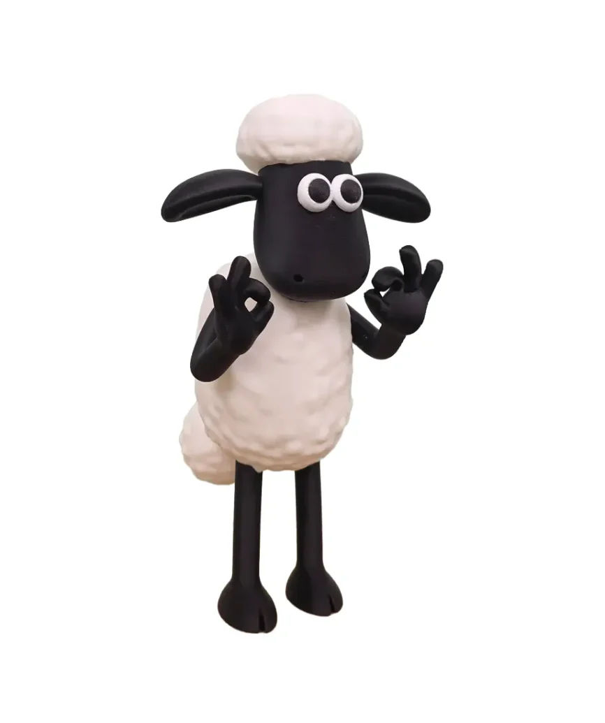 3D Printed Fan Art Φιγούρα Shaun the Sheep