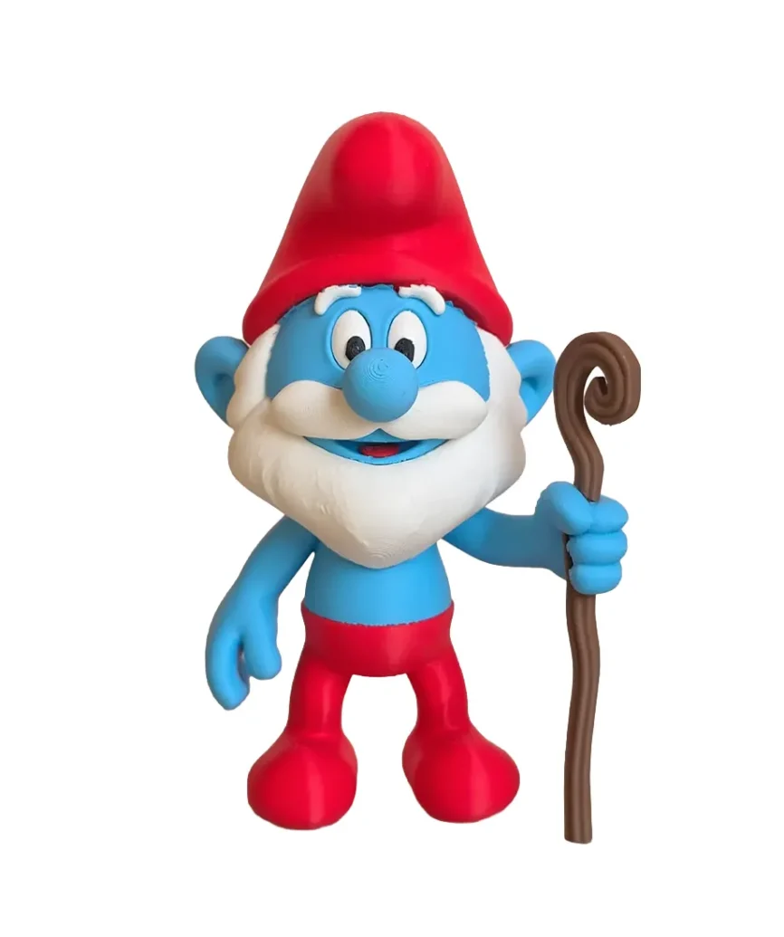 3D Printed Fan Art Φιγούρα Papa Smurf
