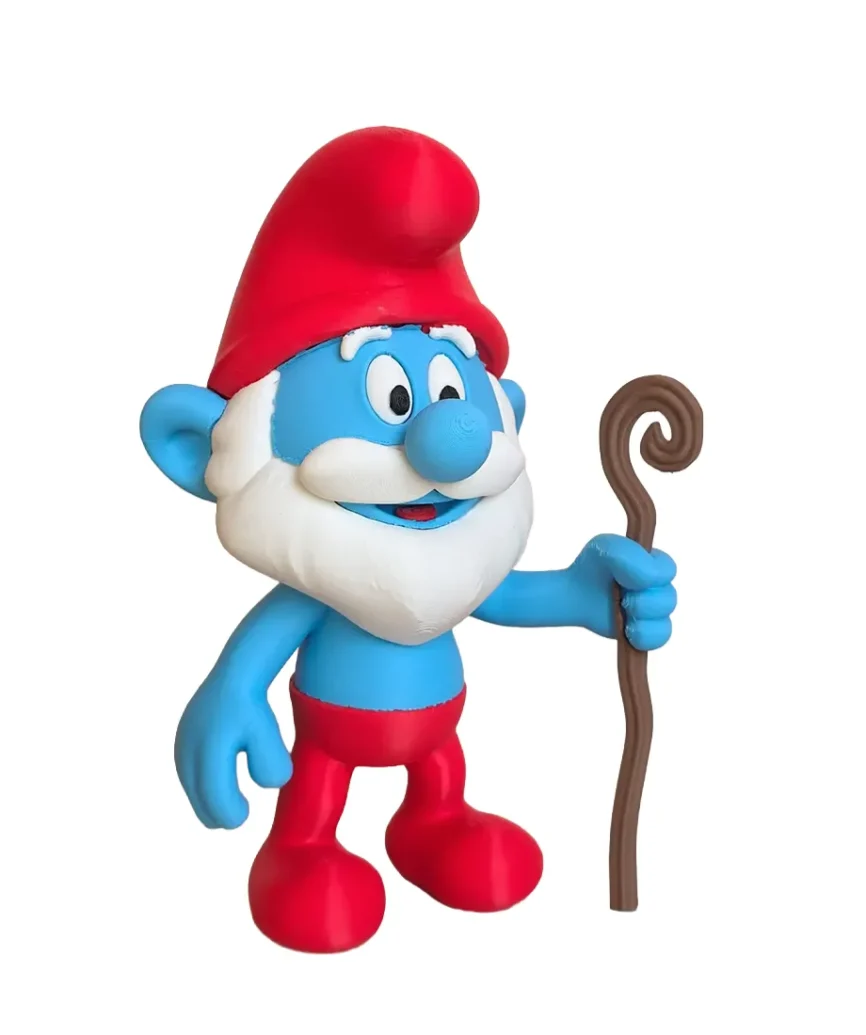3D Printed Fan Art Φιγούρα Papa Smurf