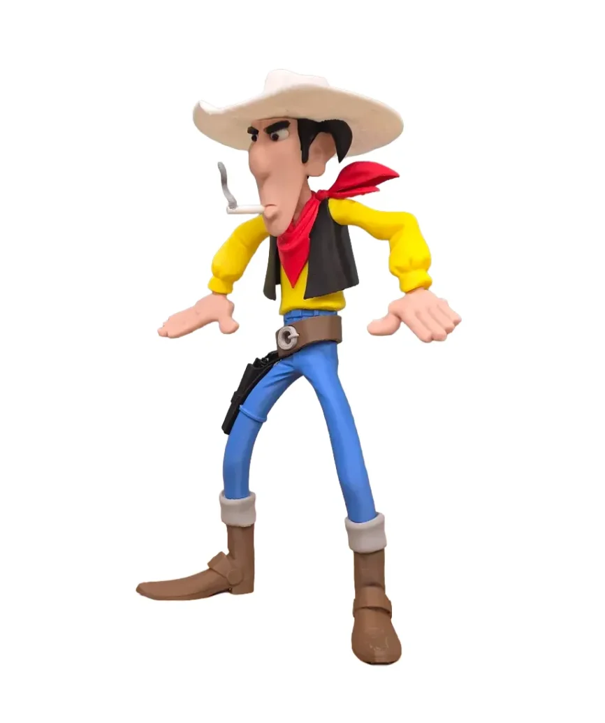 3D Printed Fan Art Φιγούρα Lucky Luke